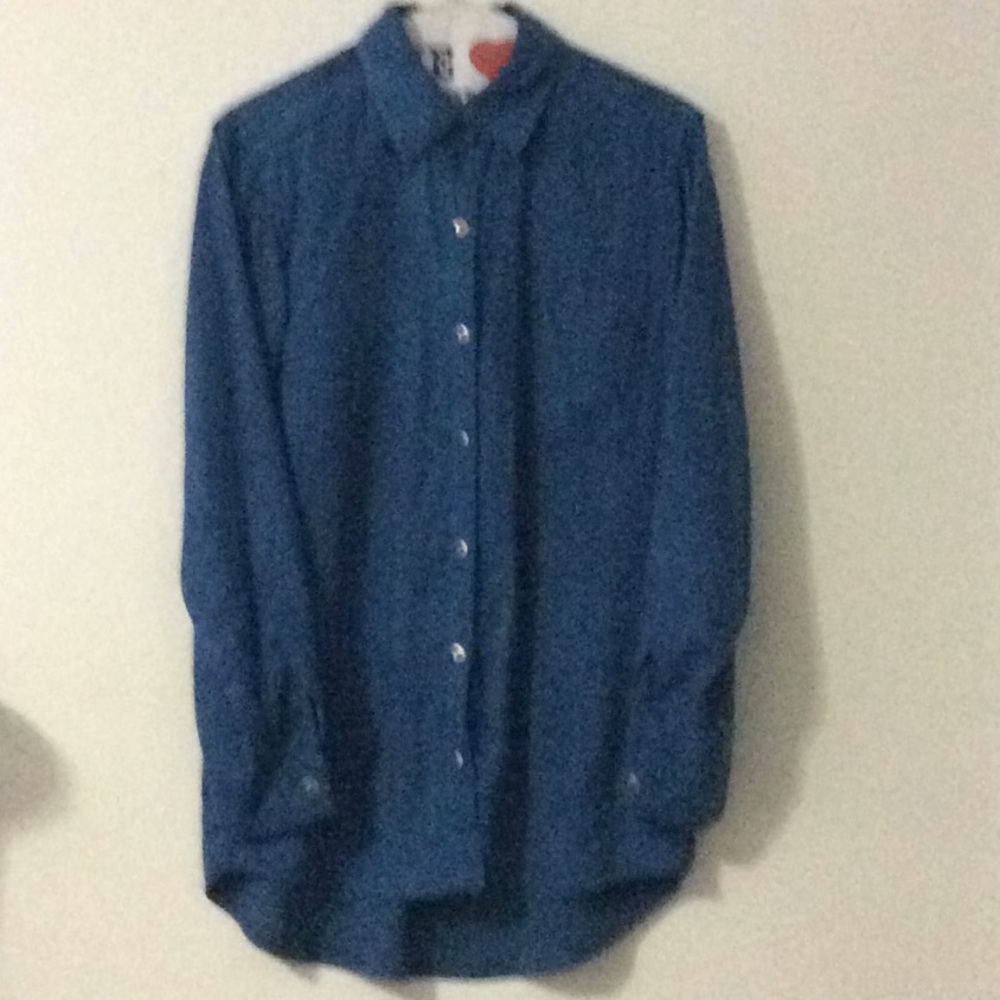 Chico’s Faux Suede Blouse